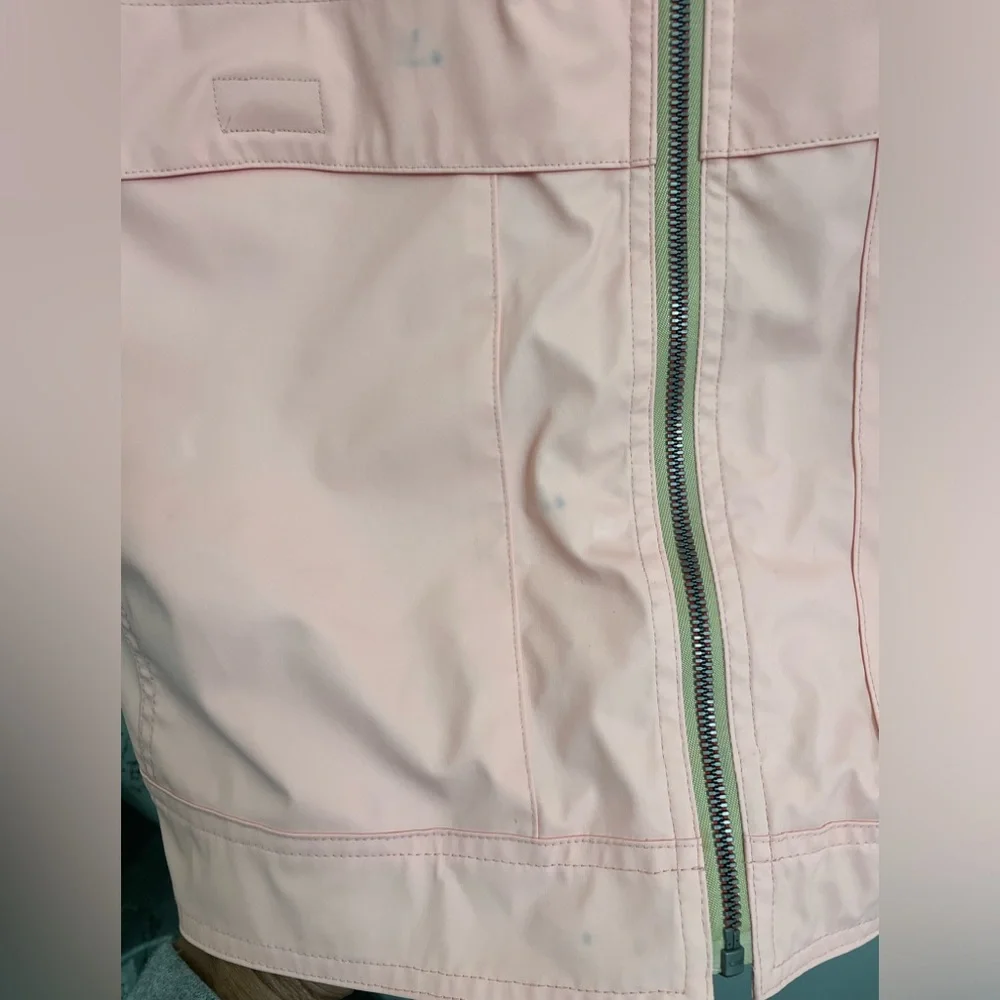 Original Weatherproof Vintage Light Peach Hooded Pockets Jacket Sz(Medium)
